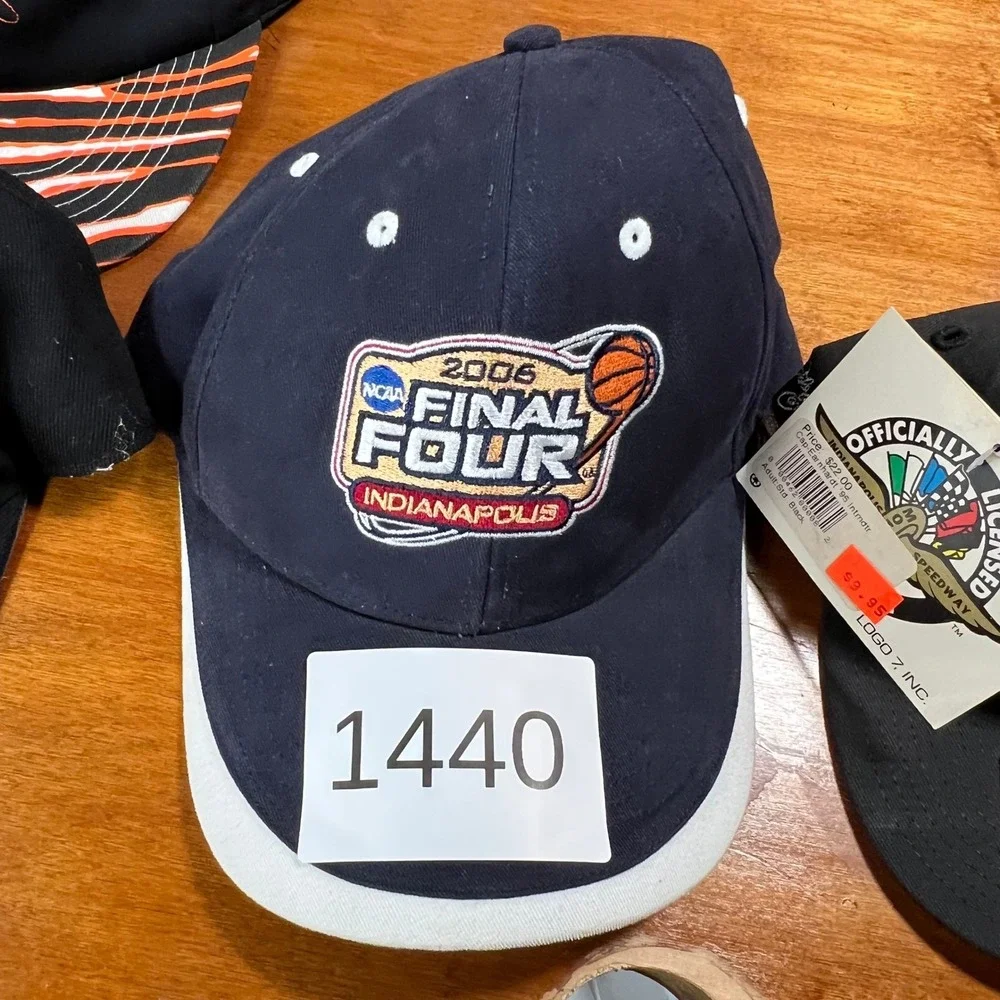 2006 NCAA Final Four Indianapolis Basketball Navy Gear For Sports Hat Mens OSFA